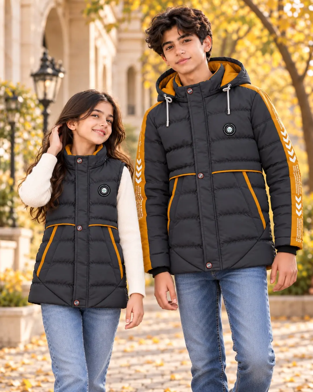 کاپشن پافرشو نواردار(60/75) 40064