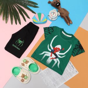 تیشرت شلوارک اسپایدرمن