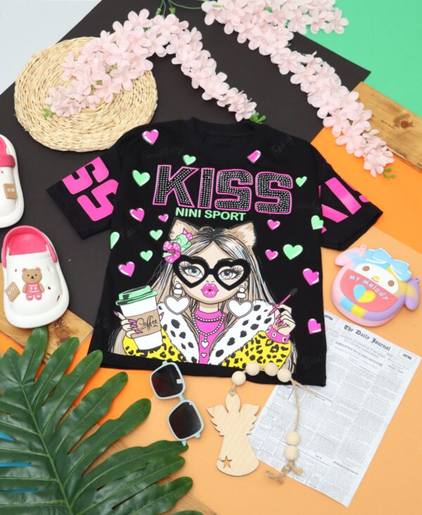 تیشرت kissدختر