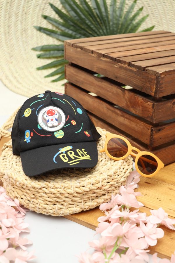 کلاه فضایی brae چراغدار بزرگ 71529 - تصویر 4